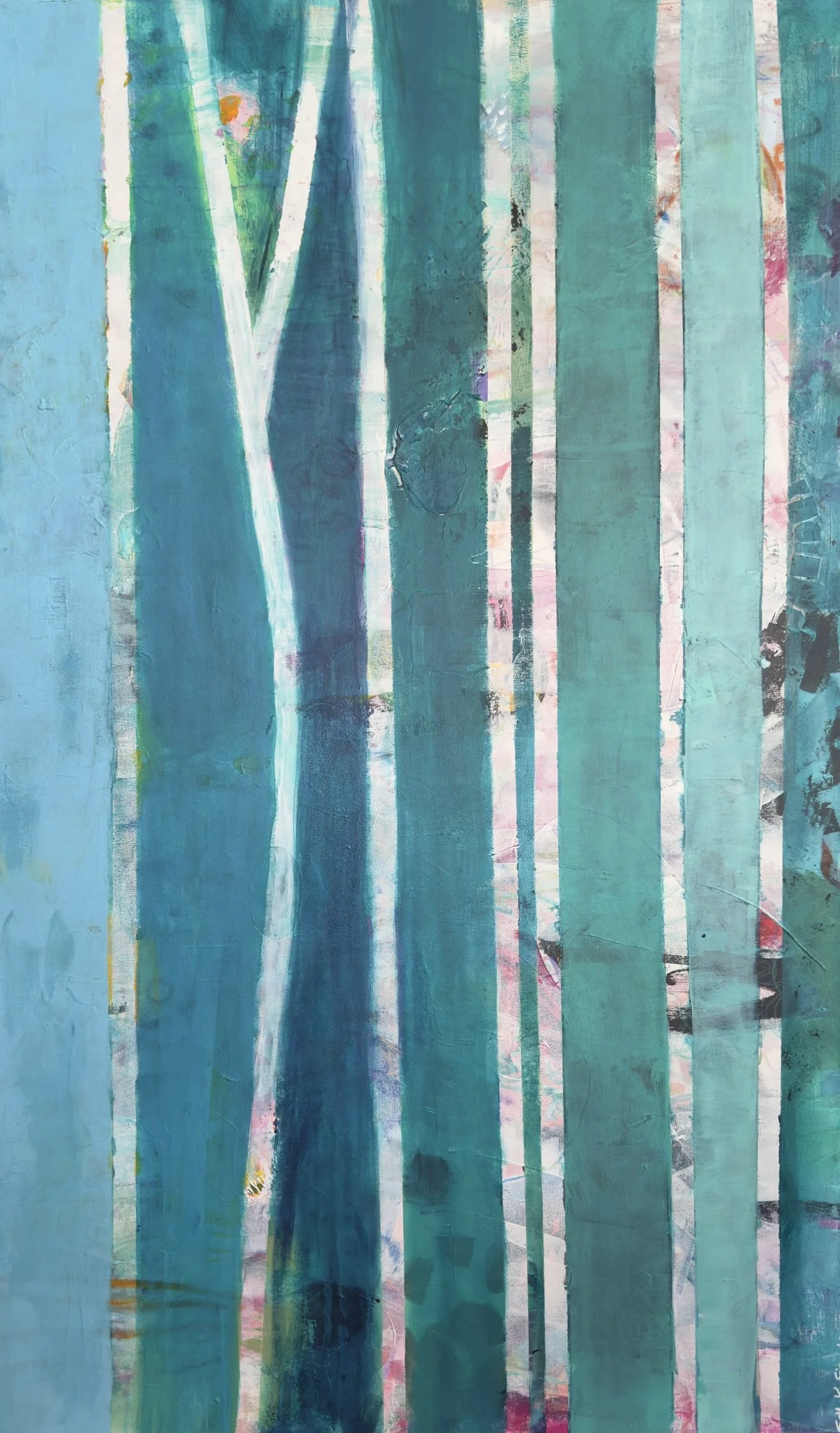 Into the Woods
60" x 36"    mixed media on canvas