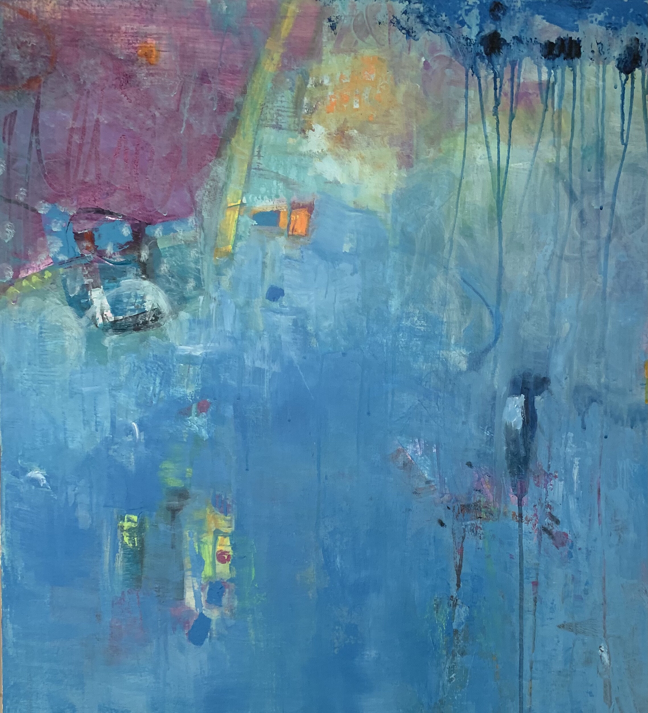 Underneath it All
30" x 30" acrylic on canvas