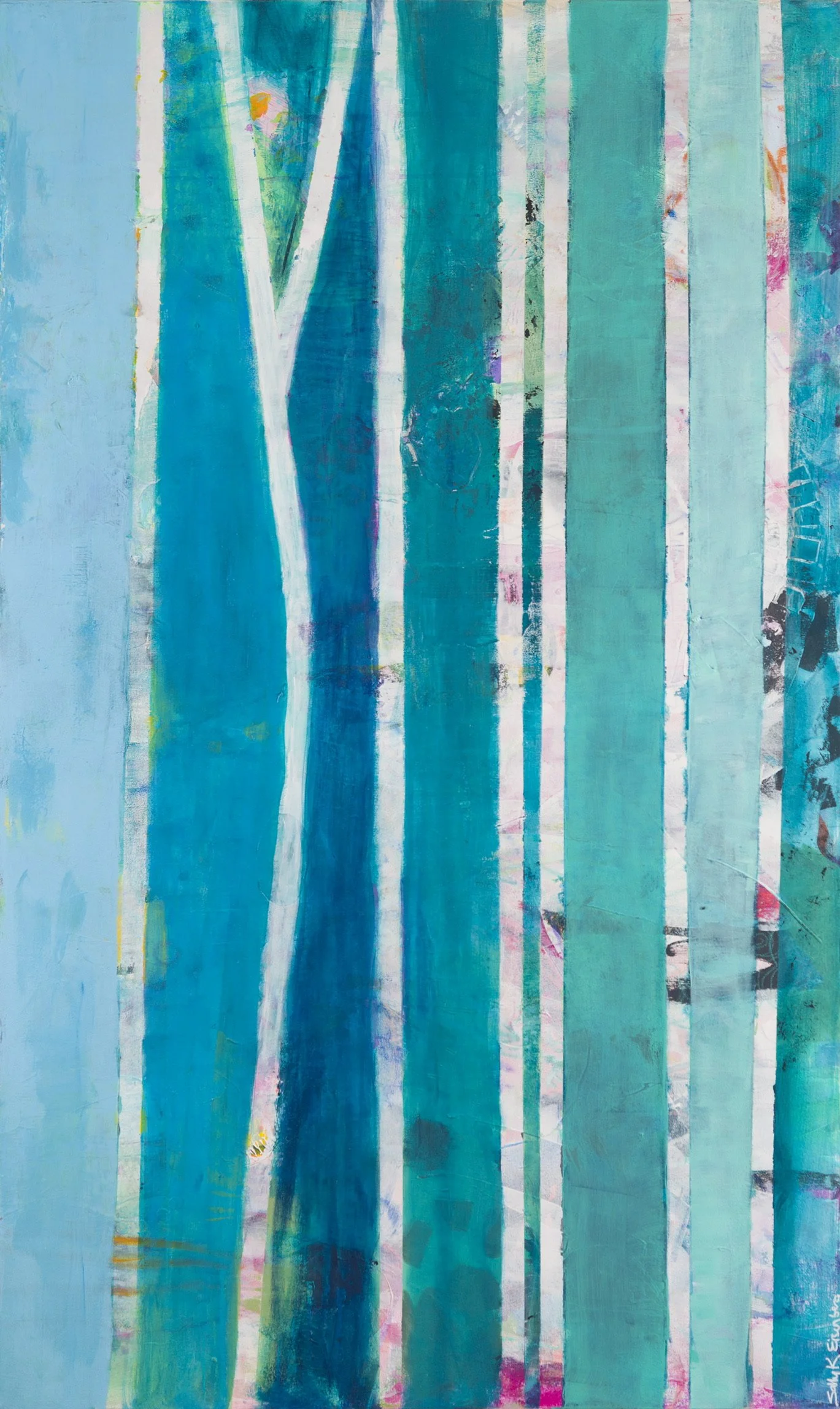 Into The Woods
60" x 36"    mixed media on canvas
