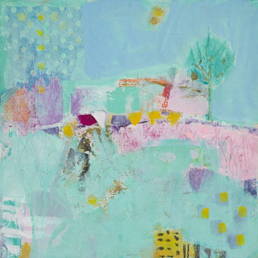Reaching Out
10" x 10"    mixed media on canvas
