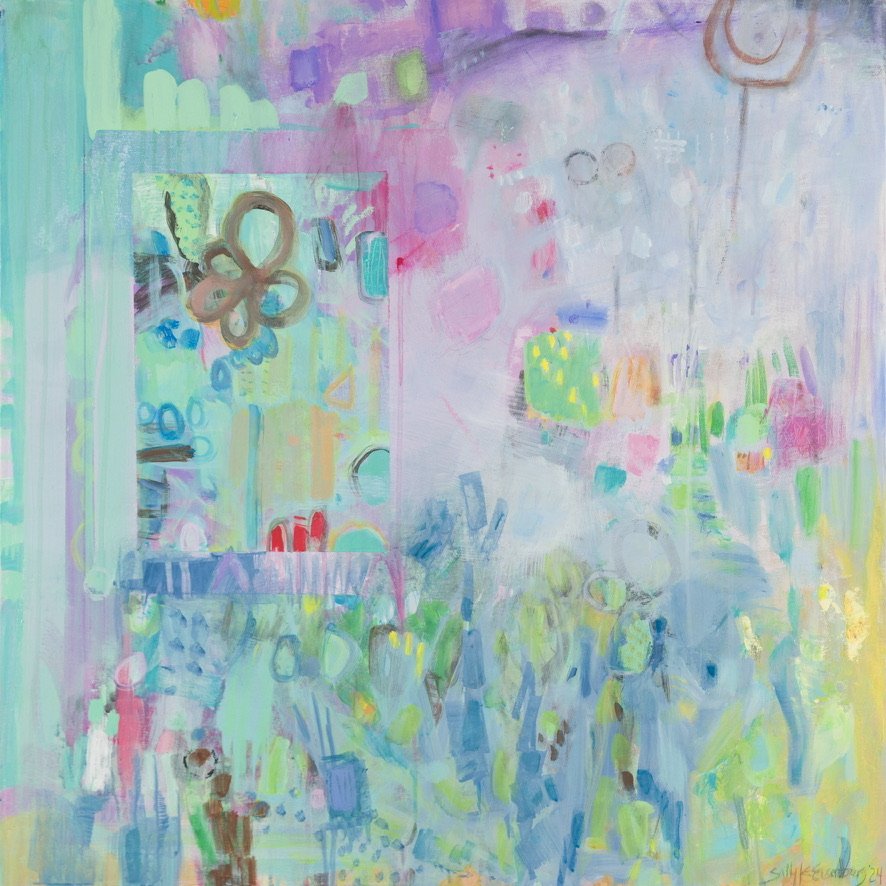 Fanta-Sea
30" x 30"    acrylic on canvas