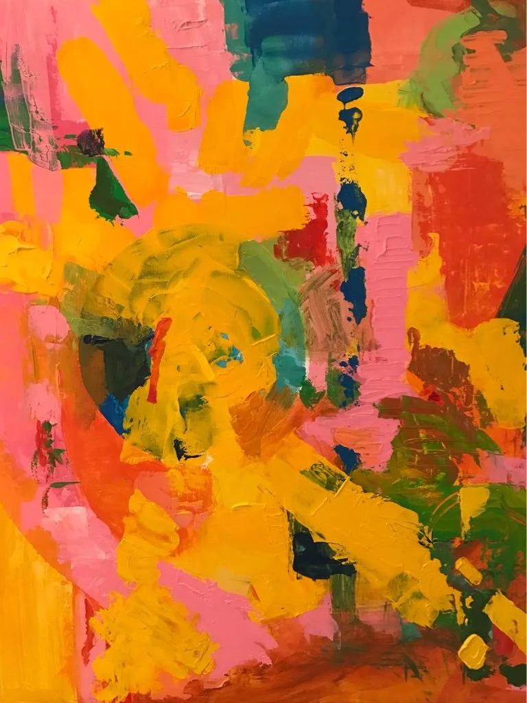 Dancing in the Street
36" x 24"   acrylic on canvas