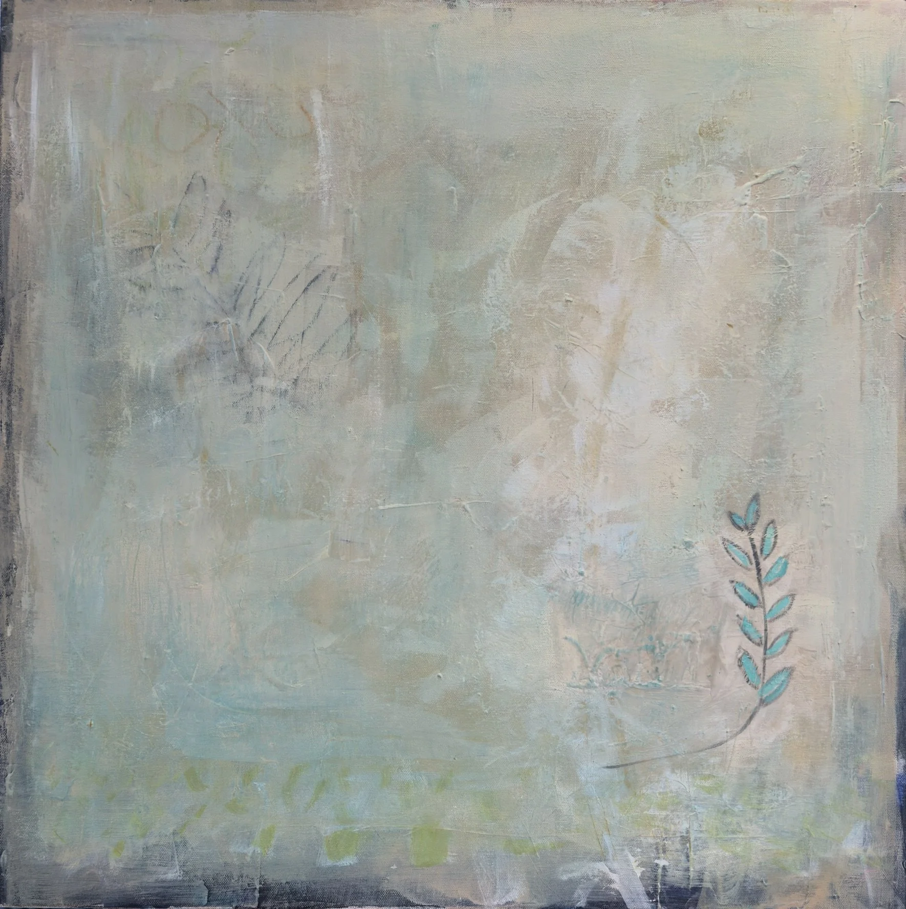 Meet Me Where I Am
24" x 24"    acrylic on canvas