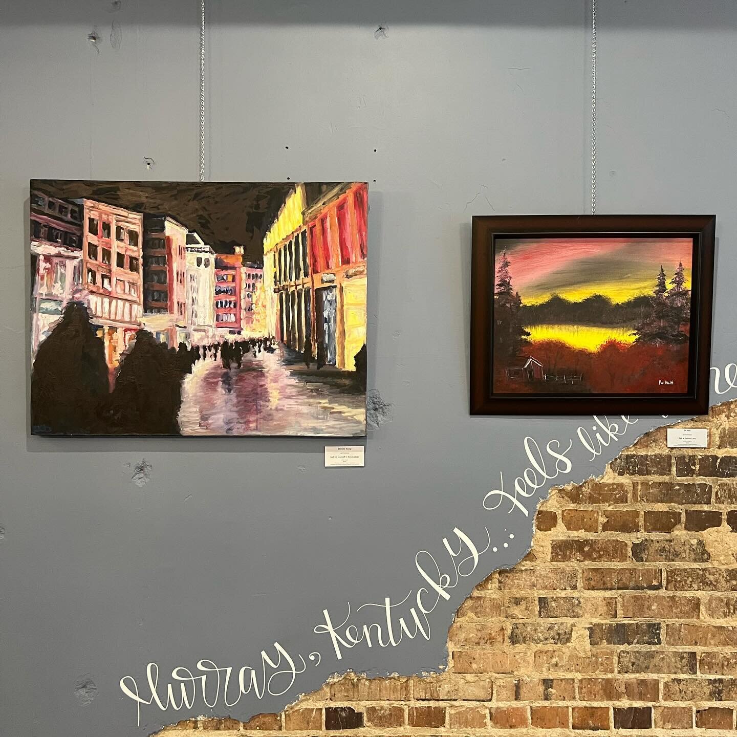 Continent to Commonwealth: Asian/Asian American Kentucky Art 🖼️ 

The @murrayartguild was selected as one of the venues to host this Kentucky Art Council&rsquo;s traveling exhibit, with 33 works by 30 Kentuckians representing the Asian American and 