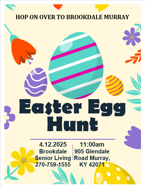 Brookdale Easter Egg Hunt