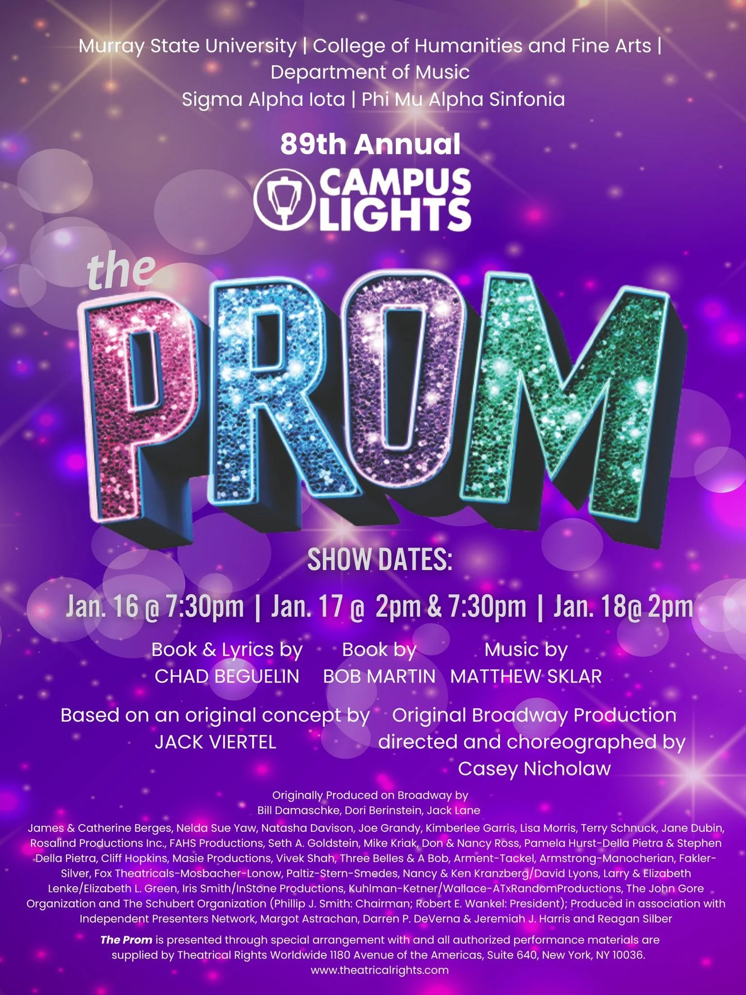 MSU's 89th Annual Campus Lights: The Prom 