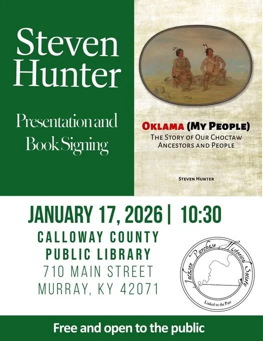Presentation and Book Signing with Steven Hunter @ Calloway County Library