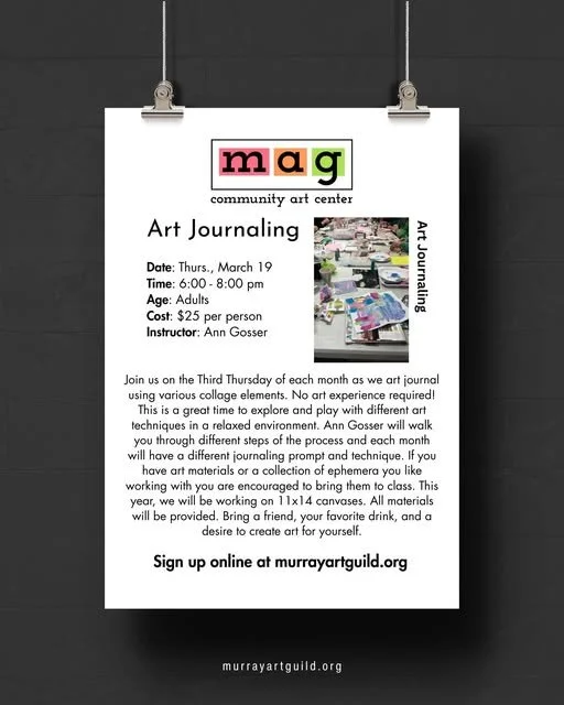 Art Journaling @ MAG 