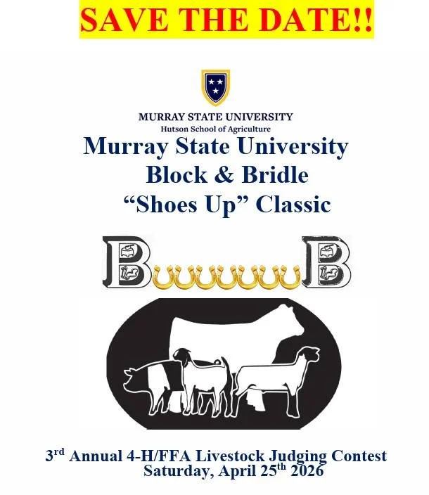 3rd Annual "Shoes Up!" 4-H & FFA Live Stock Judging Contest