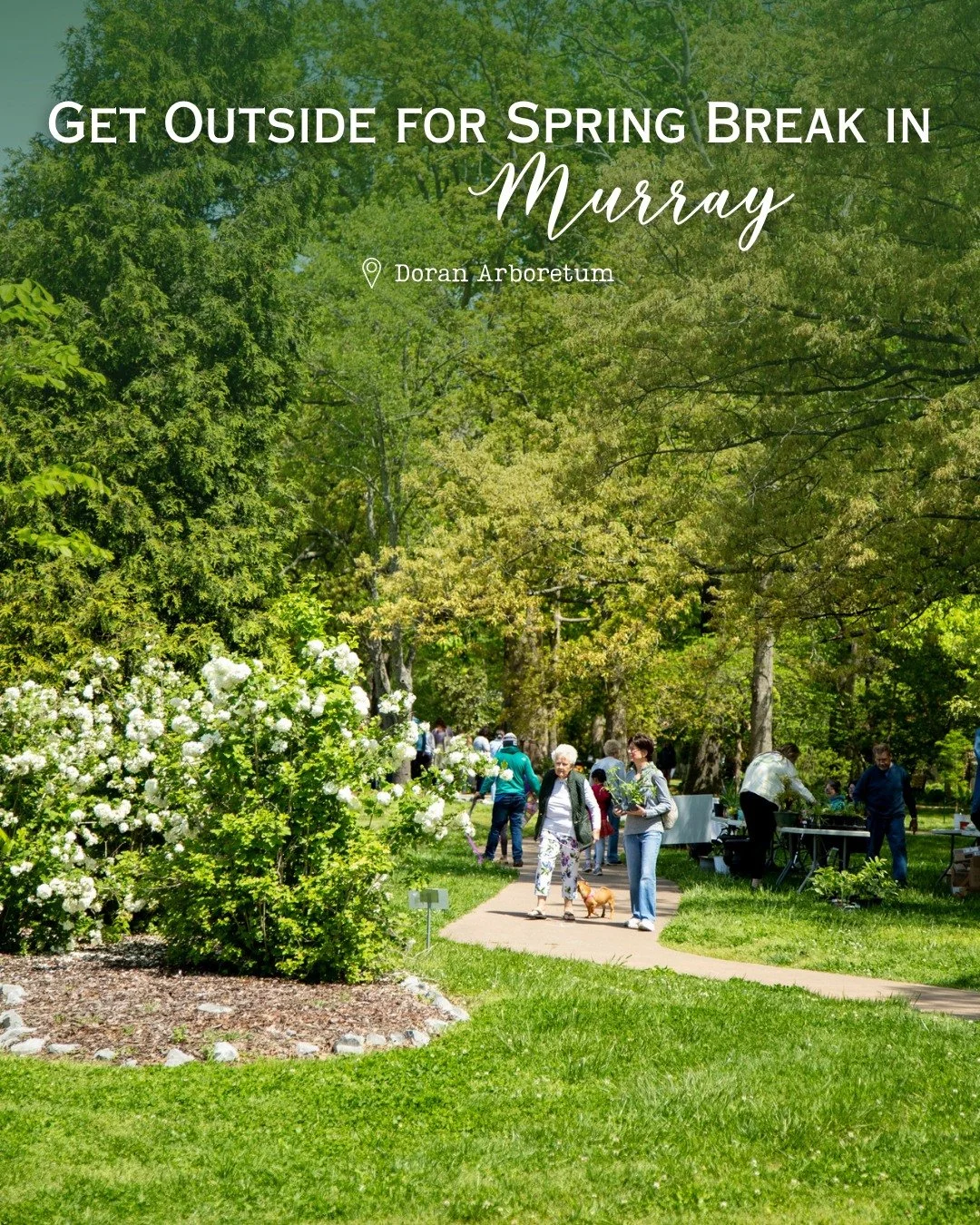 Spring break in Murray just hits different. ☀️

There's no shortage of ways to soak up a little sunshine this week! In addition to all of the events happening for the kiddos, these year-round staples are a can't miss on a sunny day in the MKY. 🤩 

L