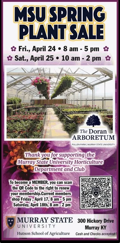 Doran Arboretum Plant Sale 