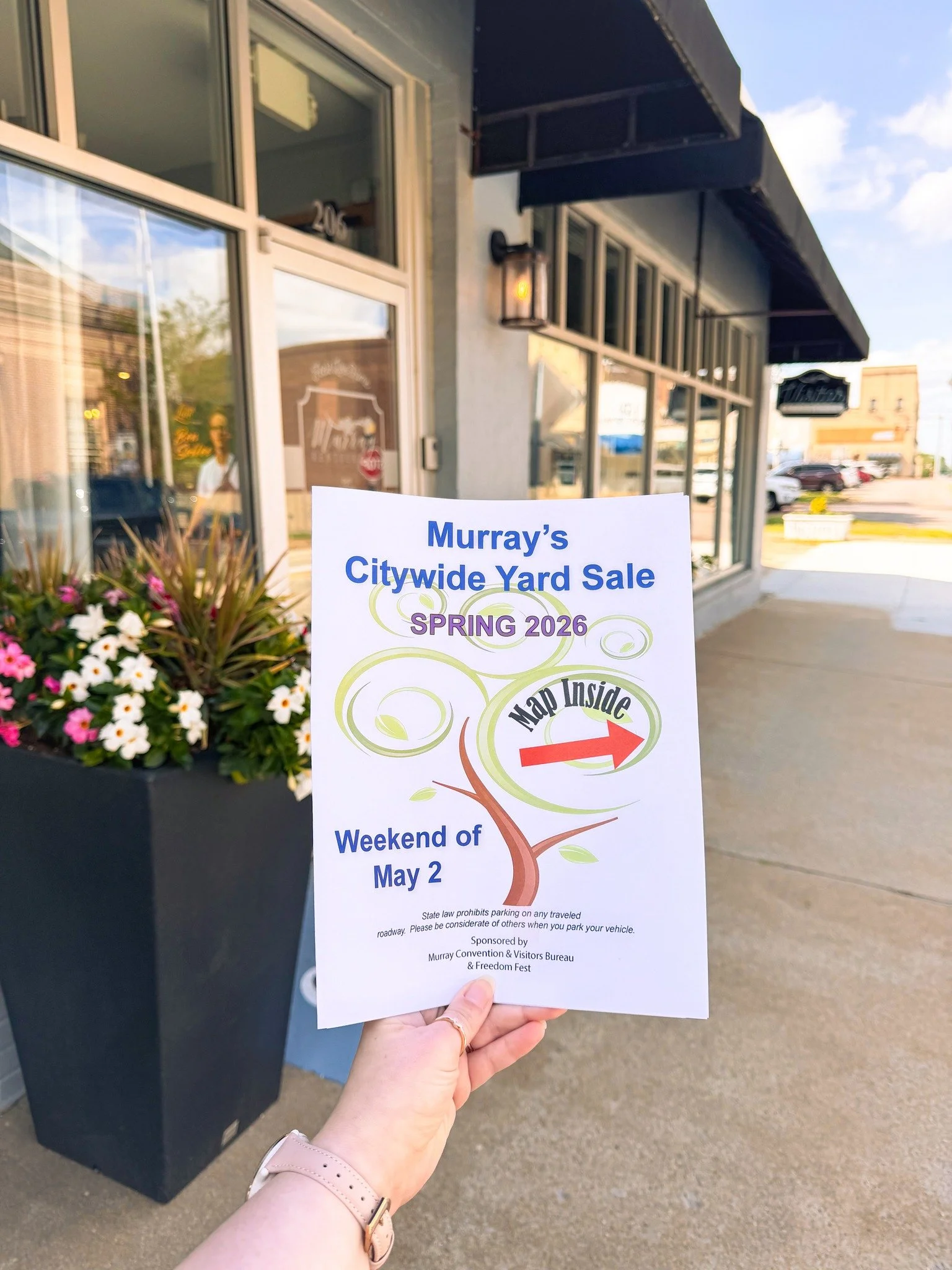 Citywide Yard Sale Maps are available now! 🎉

Maps are $3 each and may be purchased with cash or check in person, or through PayPal online at the link in our bio.

Map sale hours are:
Thursday &amp; Friday: 8 AM - 4 PM
Saturday: 7 - 9 AM

Stop by ou