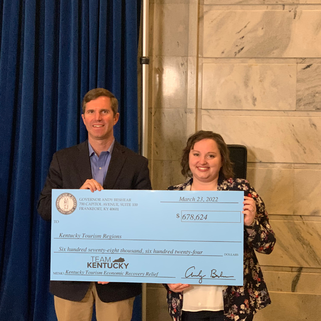 Erin with Governor Andy Beshear