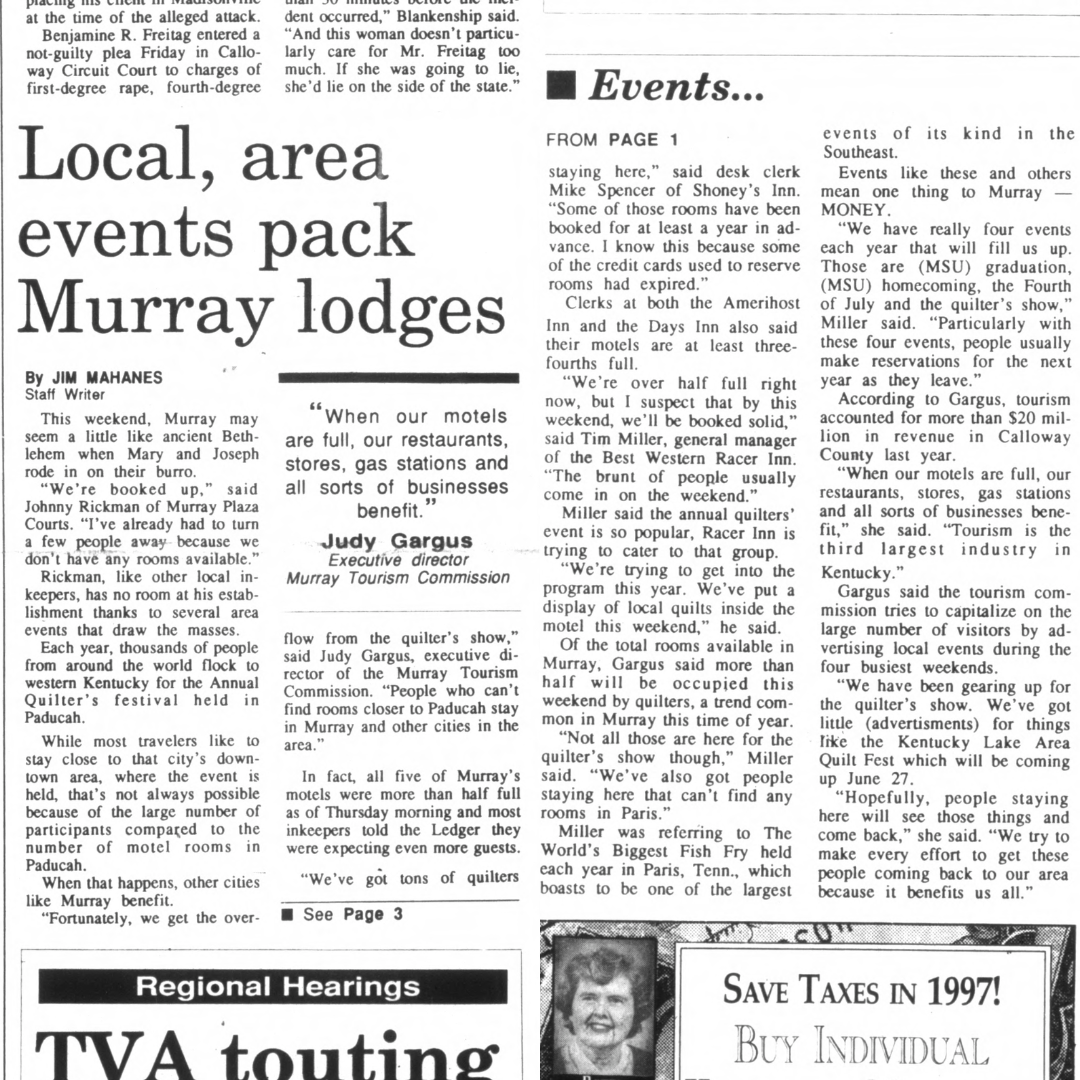 Local Events news article