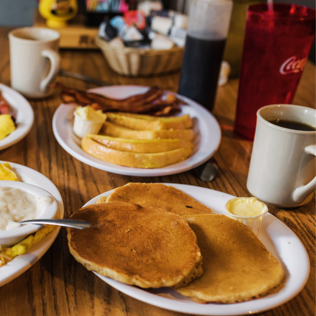 Breakfast at Rudy's on the Square