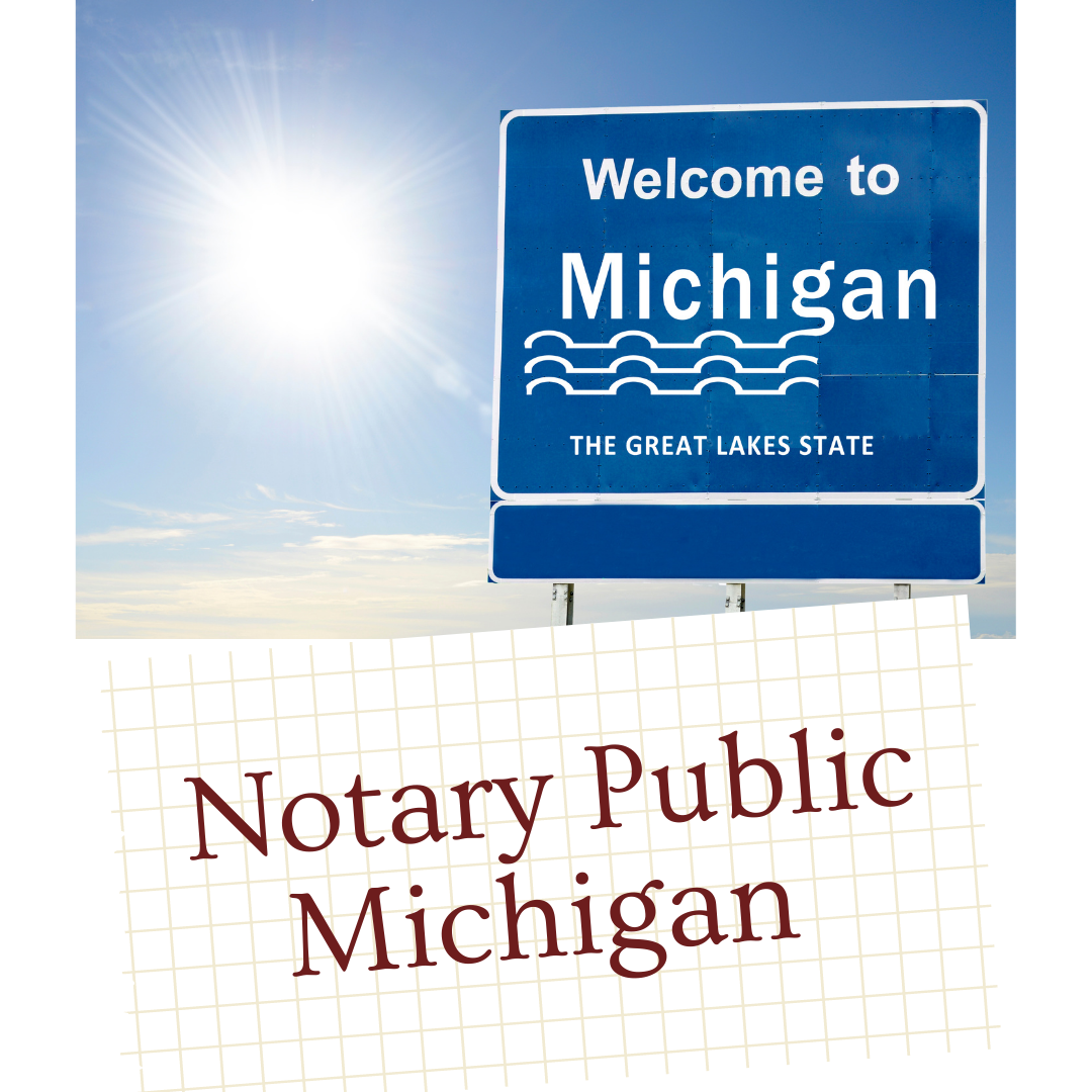 Michigan Notary Public — SuiteRTCenter