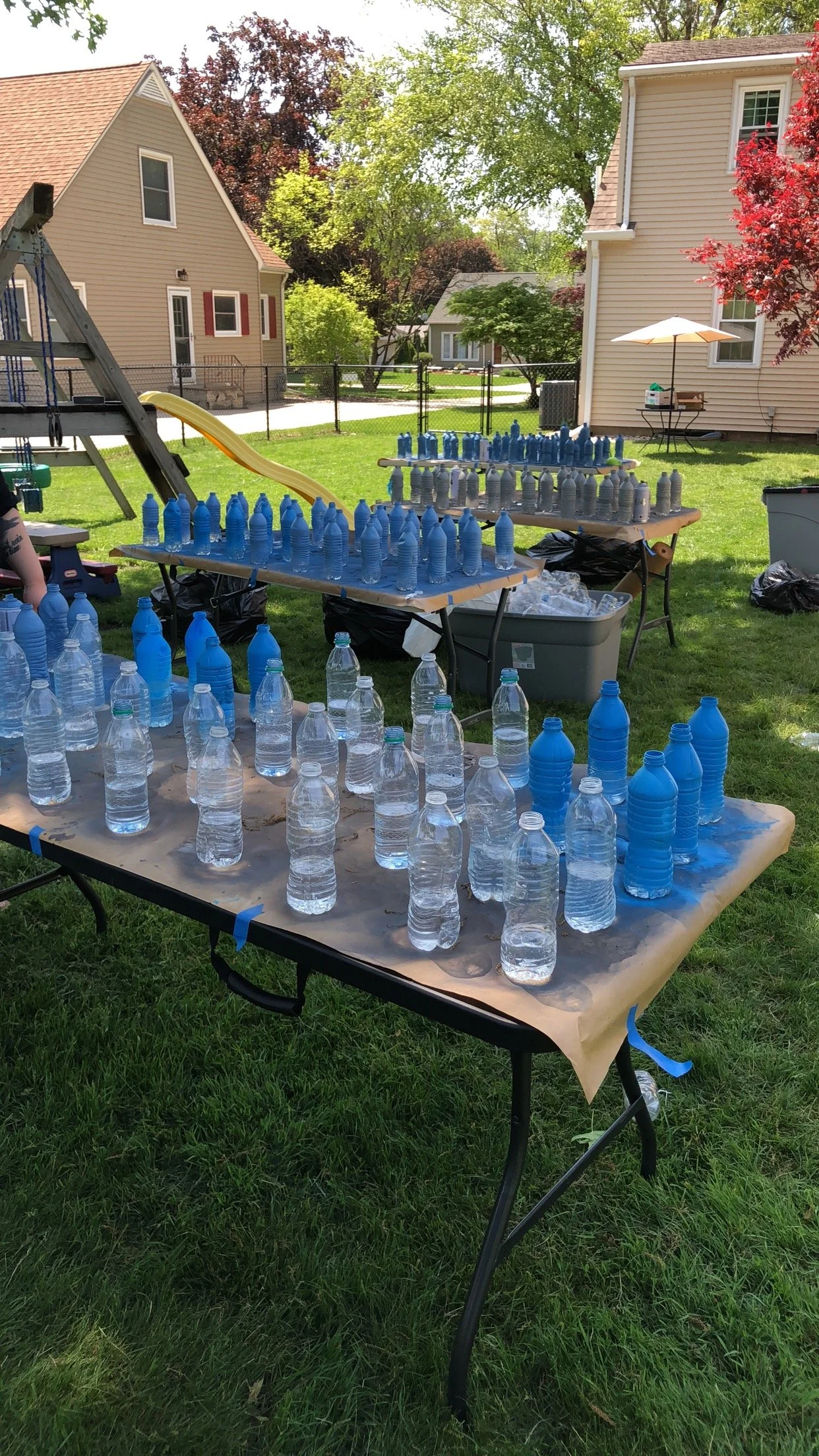 Paint those bottles! (Clean Water: process)