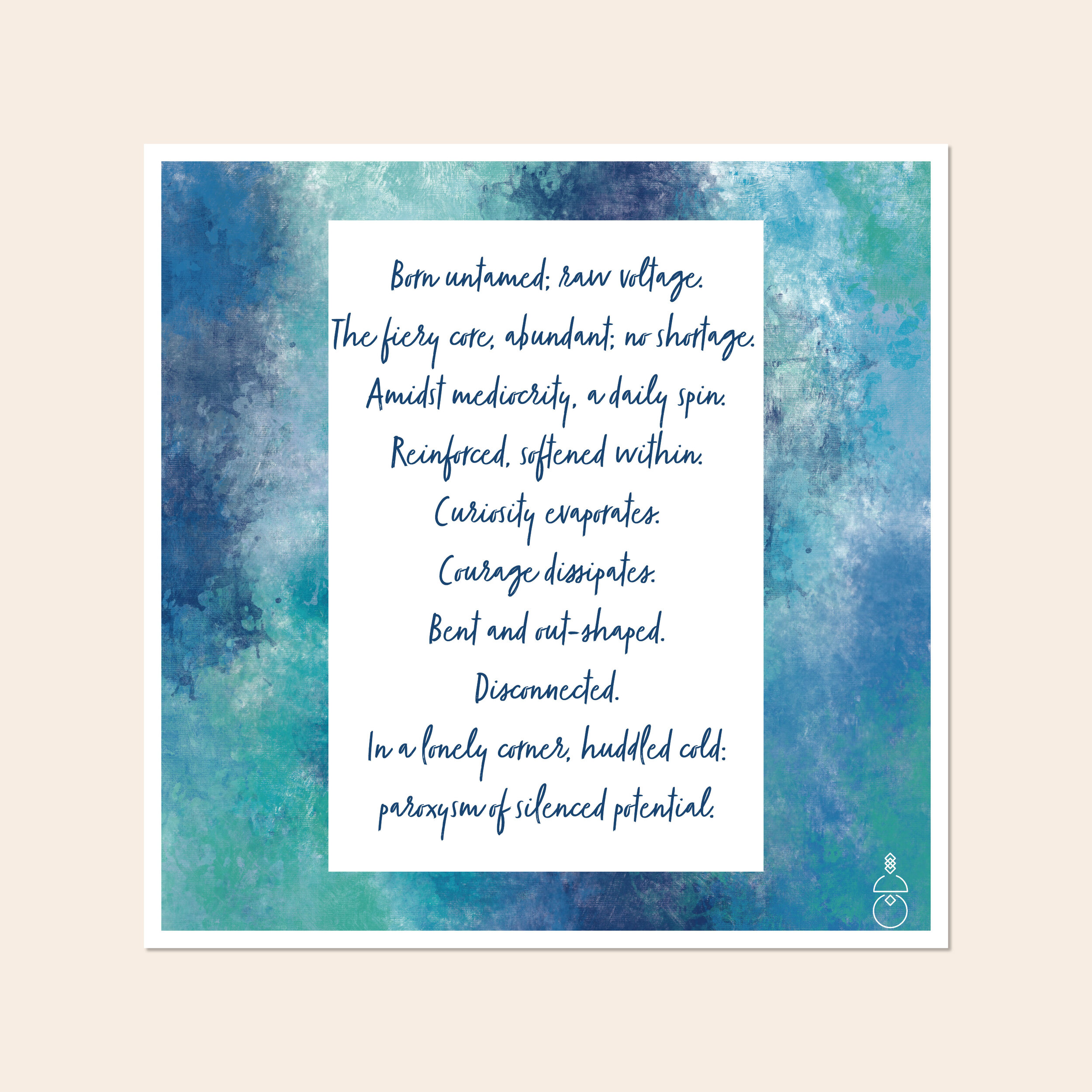 Imagine you can get poetry written for someone you love on a unique art print. What a unique gift. Saqiba Najam writes to bring your feelings into words. For life is too short to not express.