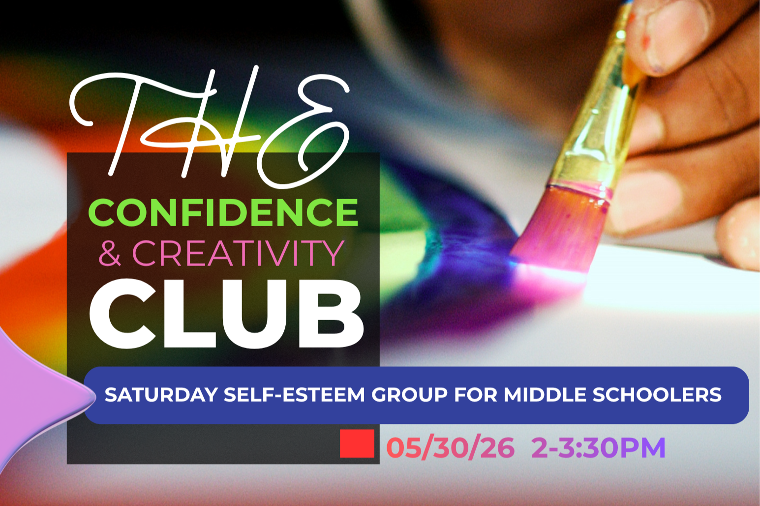 Confidence &amp; Creativity Club (for Middle Schoolers)