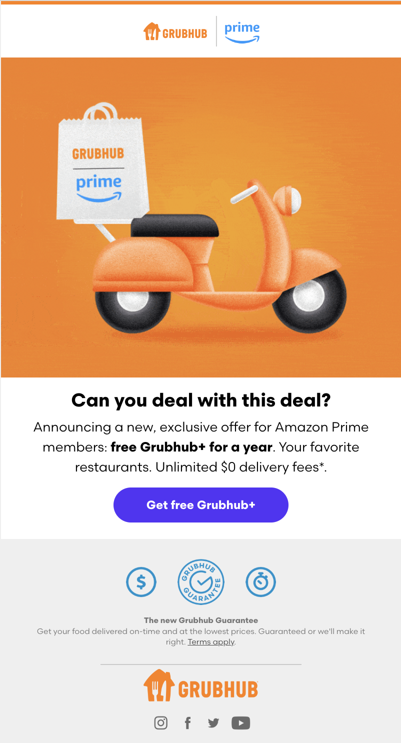 Acquisition email