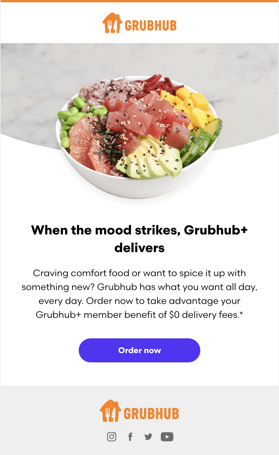 Welcome email