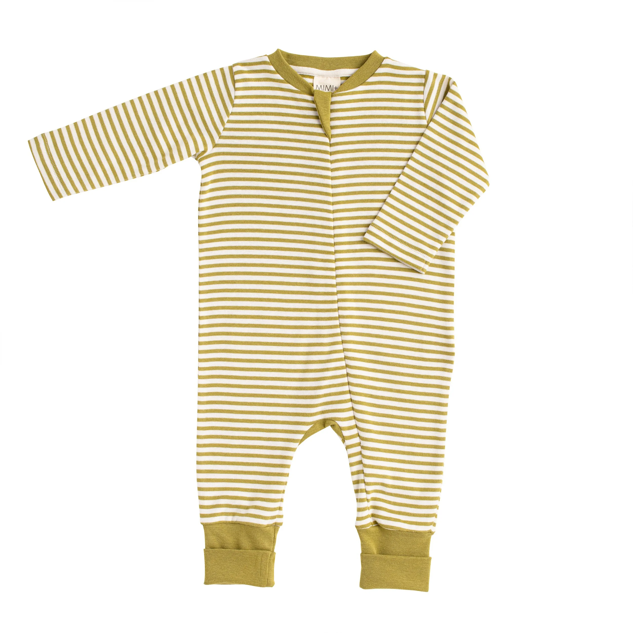 Mimi bowe Khaki Ecru Stripe Babygro €35 x.jpg