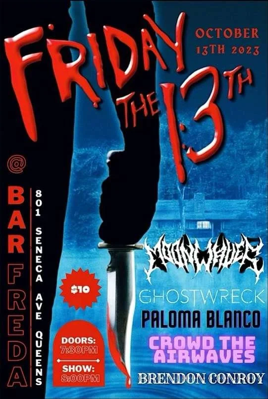 Friday the 13th: Crowd the Airwaves at Bar Freda, Queens, NY