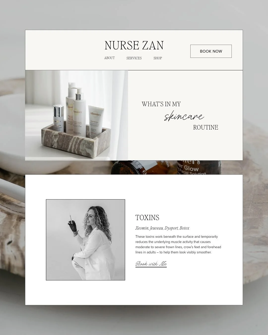 Nurse Zan, refreshed + elevated ❤️&zwj;🔥
Always such a joy collaborating with @nurse_zan! It was time for a brand + web glow-up to match her incredible expertise and care. If you&rsquo;re in Nashville, you&rsquo;ll want to know Nurse Zan&mdash;she&r