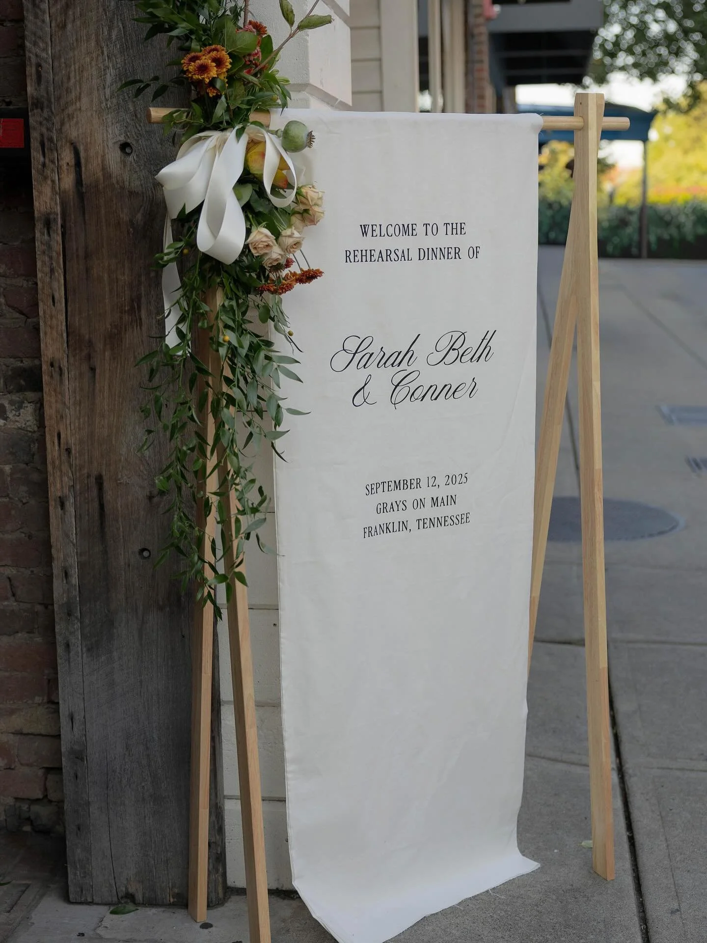 A beautiful evening celebrating Sarah Beth &amp; Conner 🤎

Photos by @ashphil_