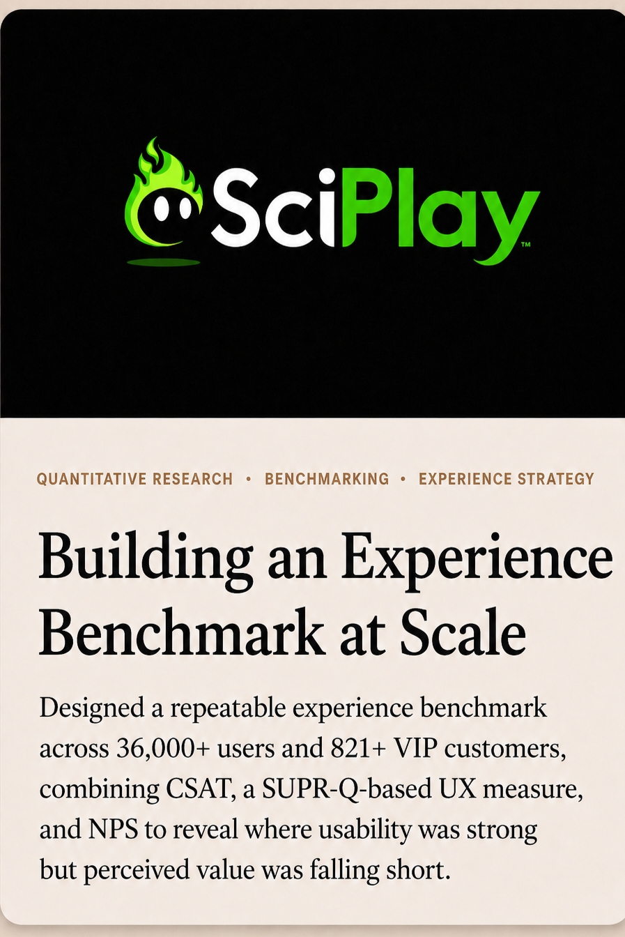 Designing a Benchmark We Could Return To
