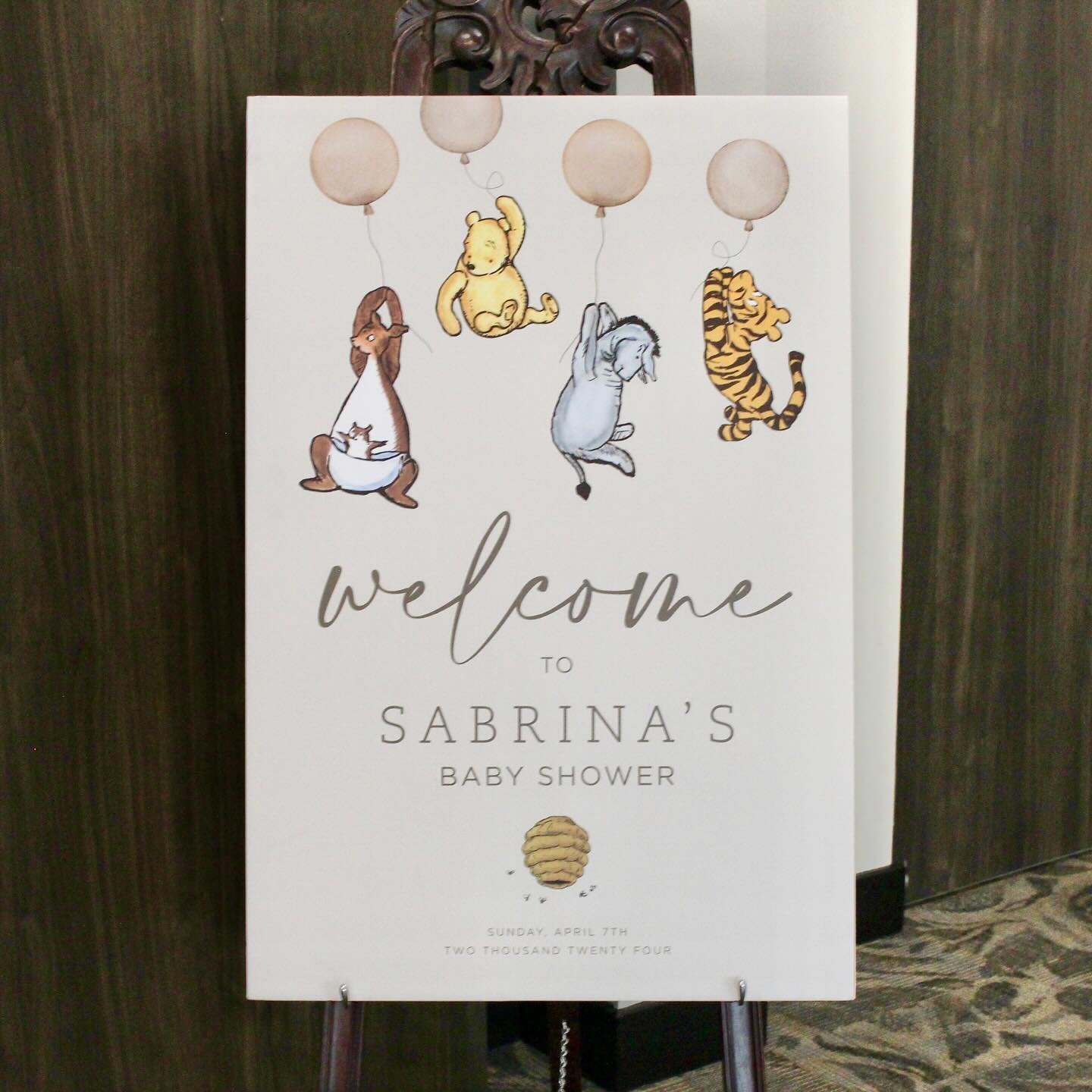 Do you think signs are important at a Baby Shower? 

I may be biased but I love walking into an event full of details and special touches!