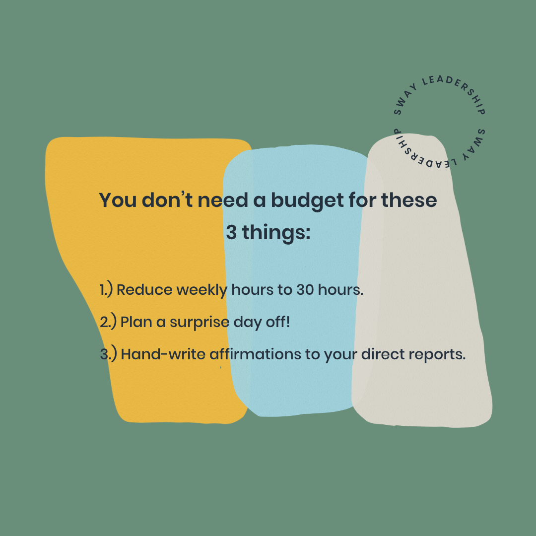 How can you inspire your staff this holiday season?