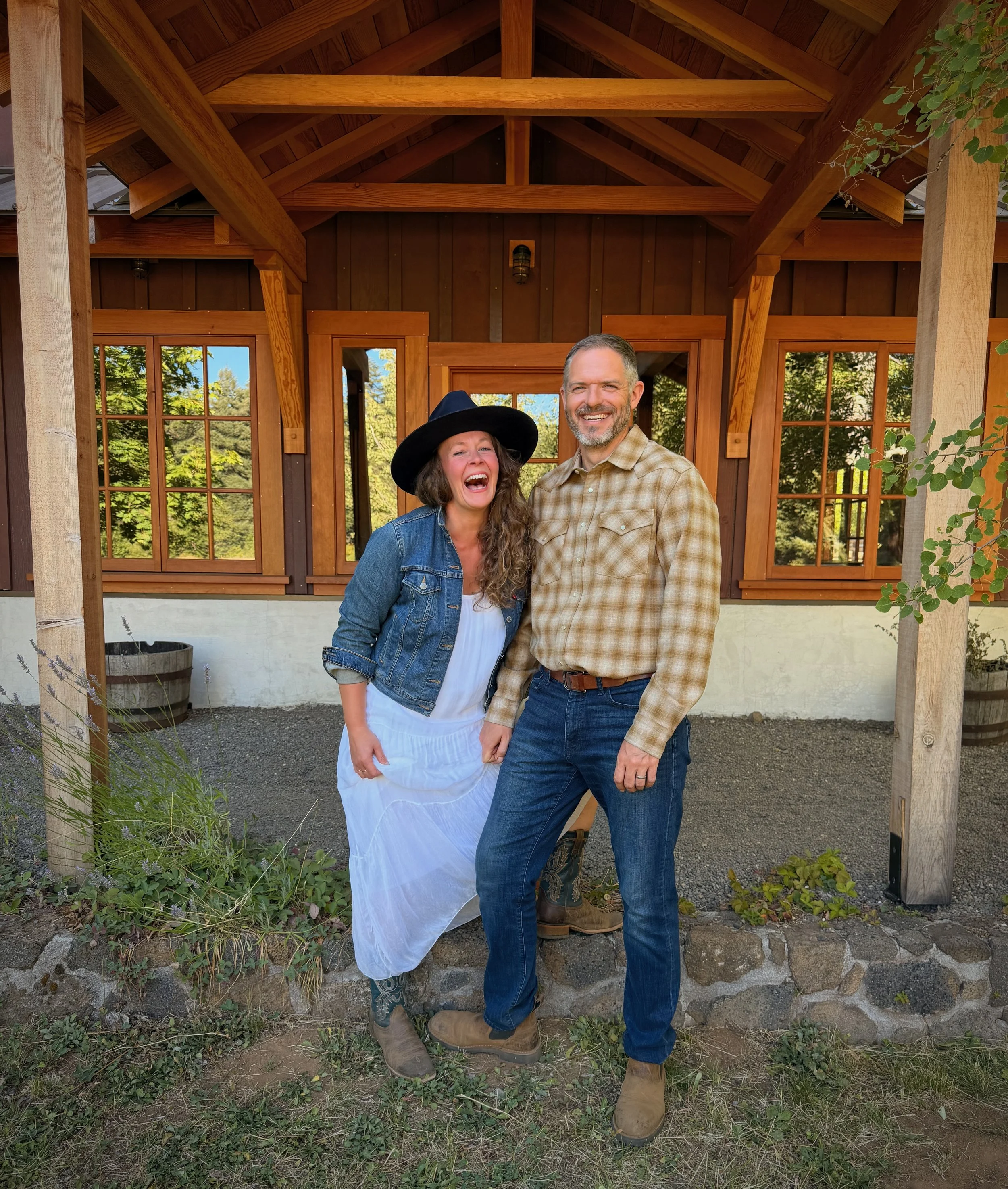 Justin Cutler and Anne Hewitt Cave Creek Farm