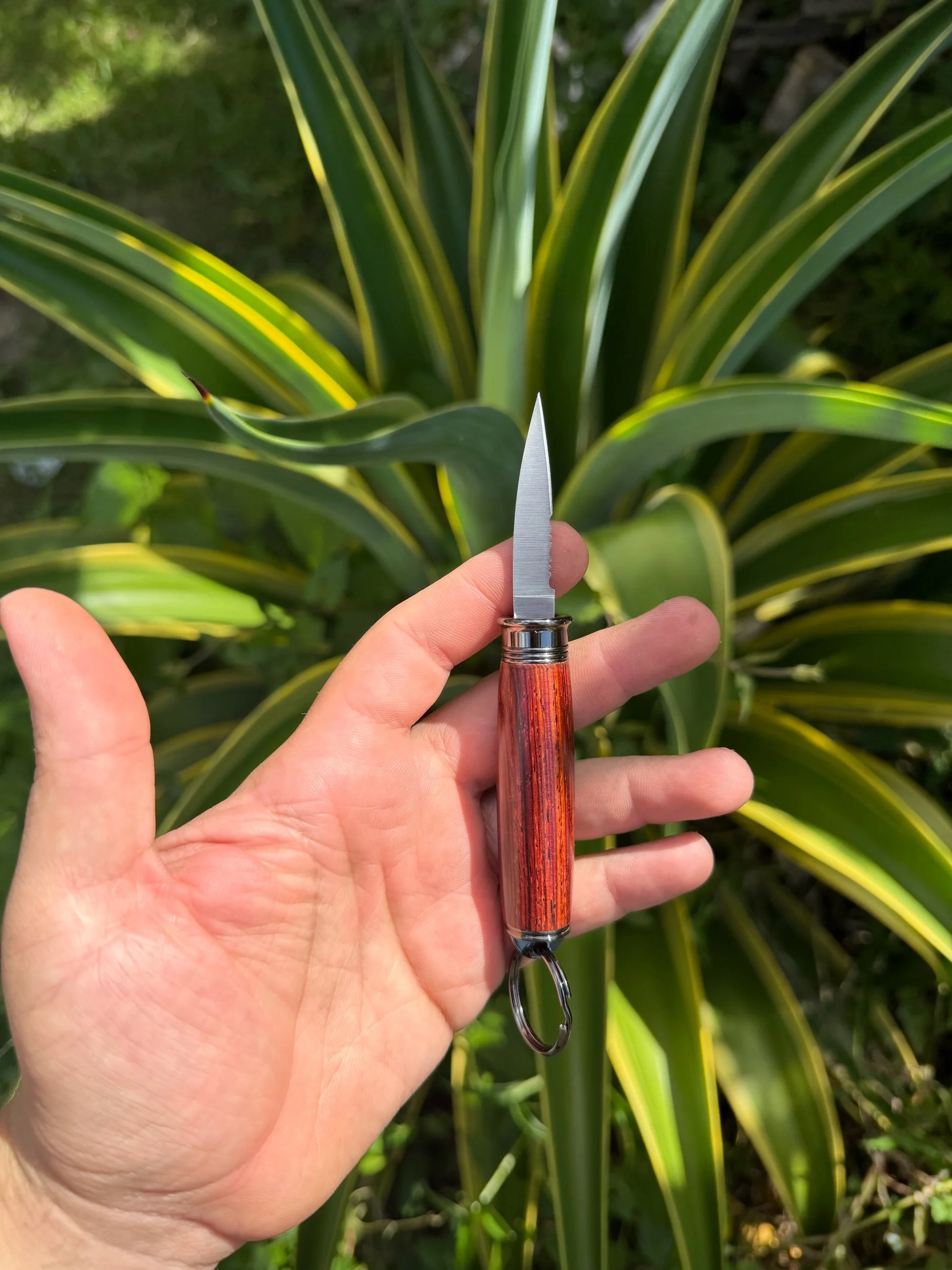 Cuchilla tipo llavero
