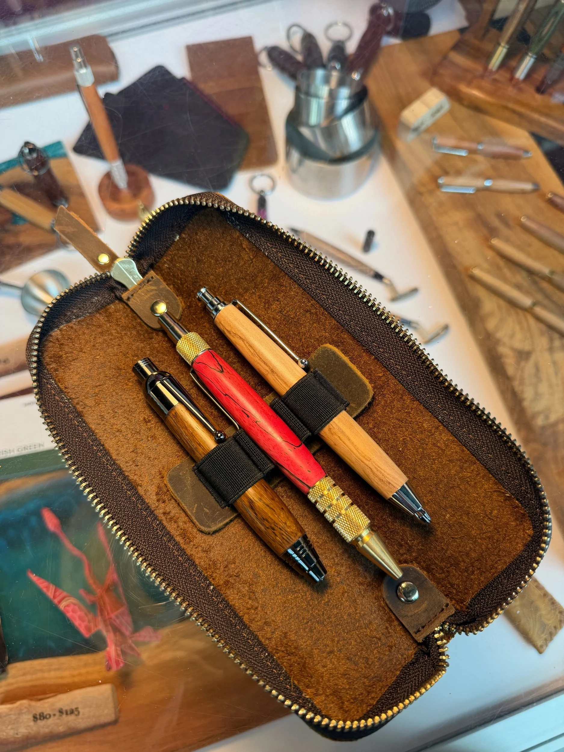 Carteras para 4 Bolígrafos