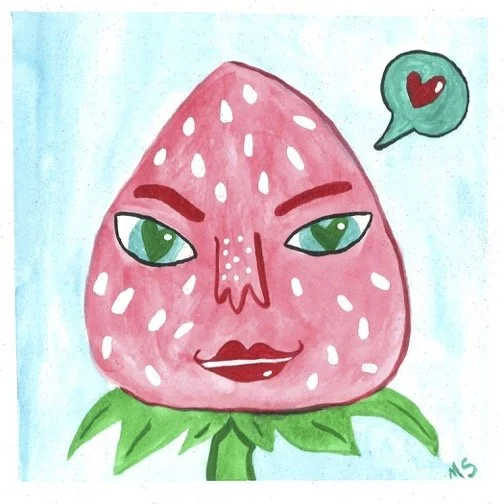 strawberry love gouache.jpg