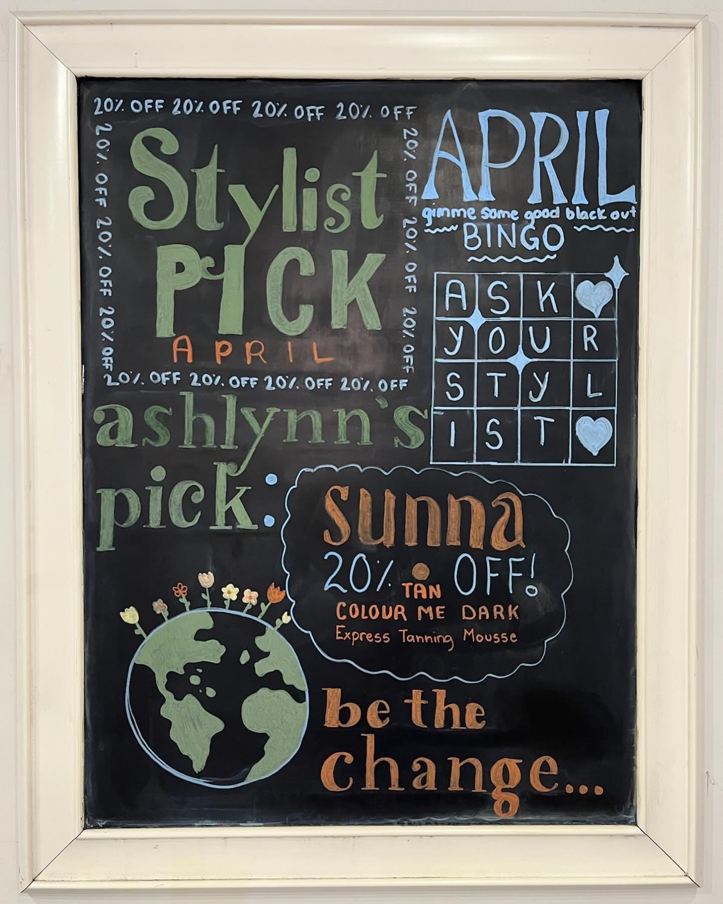 We&rsquo;re nearing the end of April, so that means you&rsquo;ve got less than a week to get your BINGO cards blacked out and dropped off at the salon. It also means you&rsquo;ve got less than a week to take advantage of our April Stylist Pick - the 