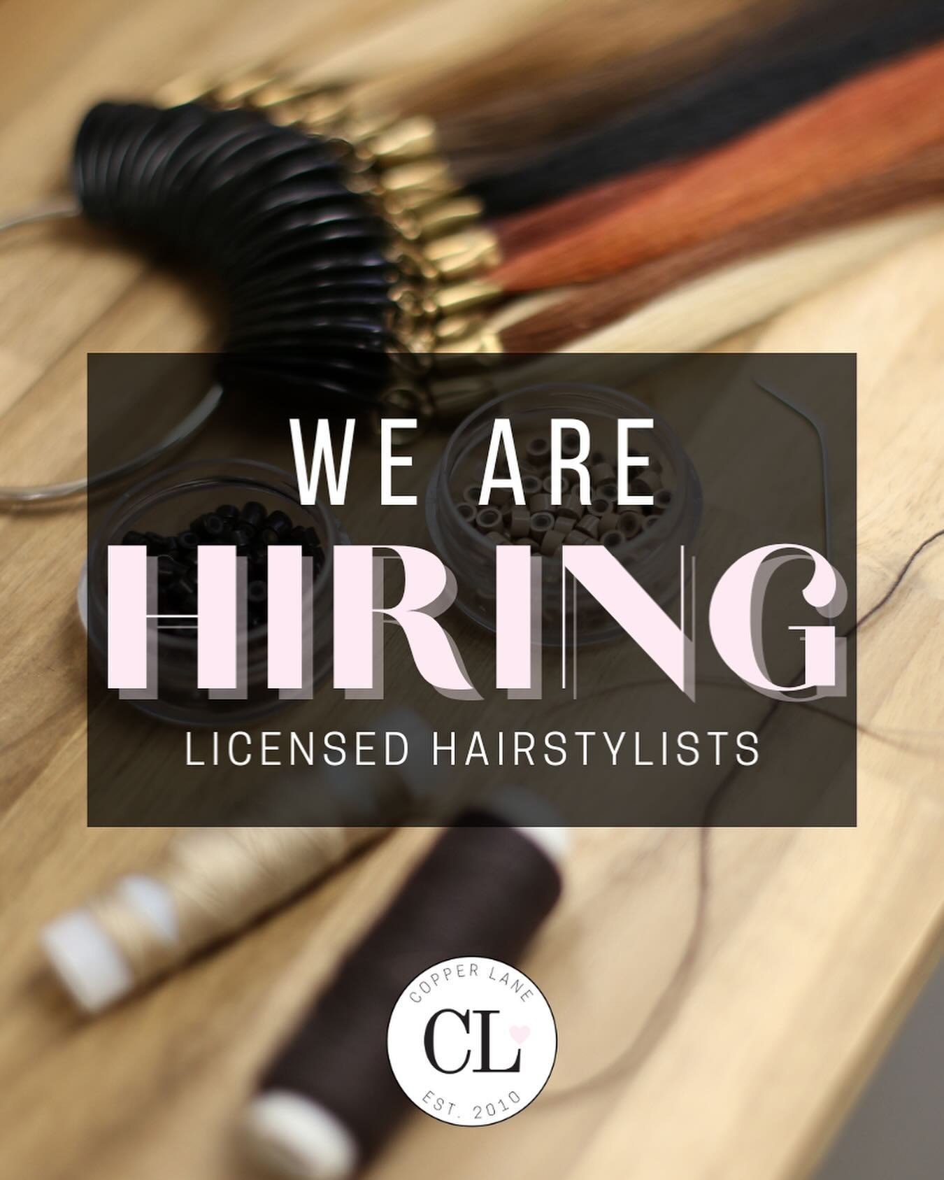 We&rsquo;re looking for YOU! If you&rsquo;re a licensed stylist with 1-2 years experience, we&rsquo;d love to meet. Head to the link in our bio to fill out our contact form.

Not a hairstylist, but know someone who&rsquo;d be great on our team? Share