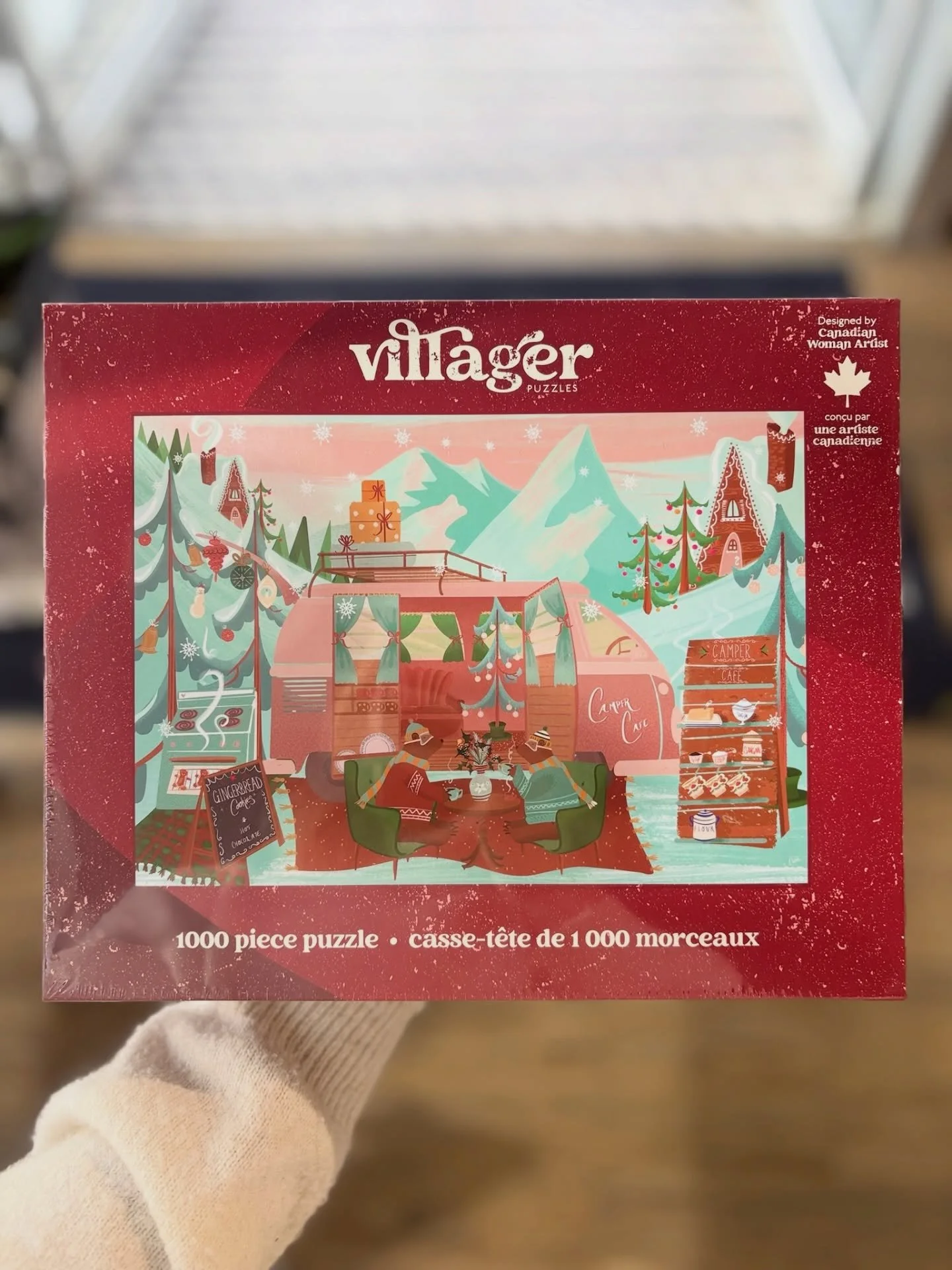 One of our favourite Christmas gifts 🎁 Puzzles for cozy nights, family time, and Christmas Eve magic. They&rsquo;re in our boutique! Shop now 🛍️