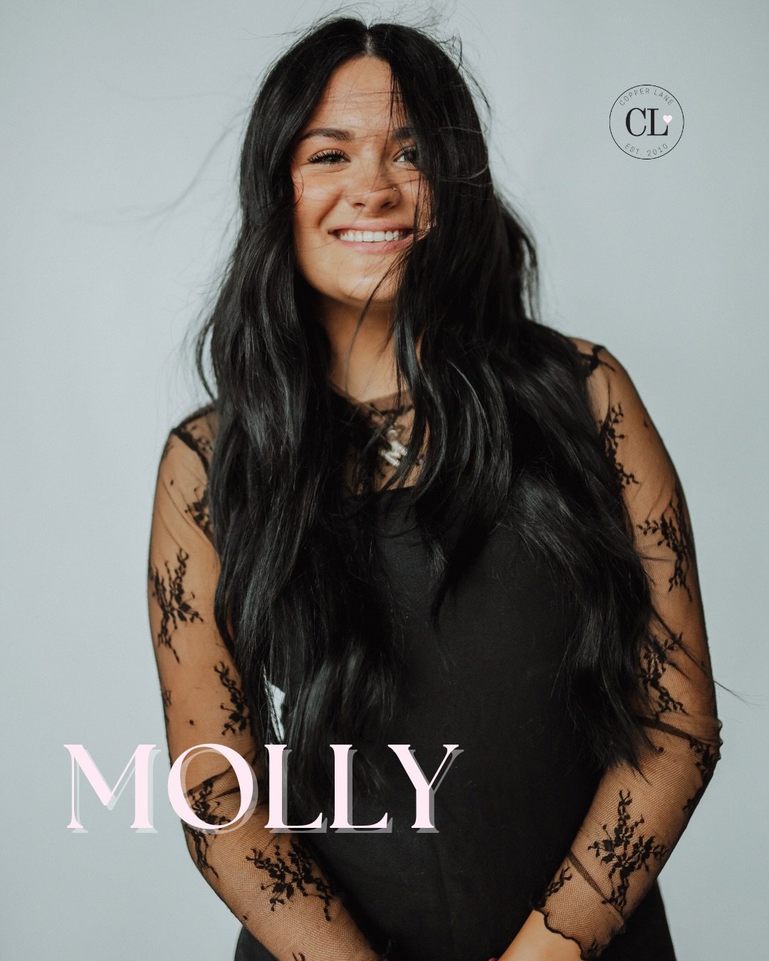 Meet Molly: our newest Level 1 Apprentice Stylist 🤍

Some of you may recognize her from the front desk - she&rsquo;s been part of the Copper Lane team since 2023 while finishing high school and hair school, and we&rsquo;re so excited to now have her