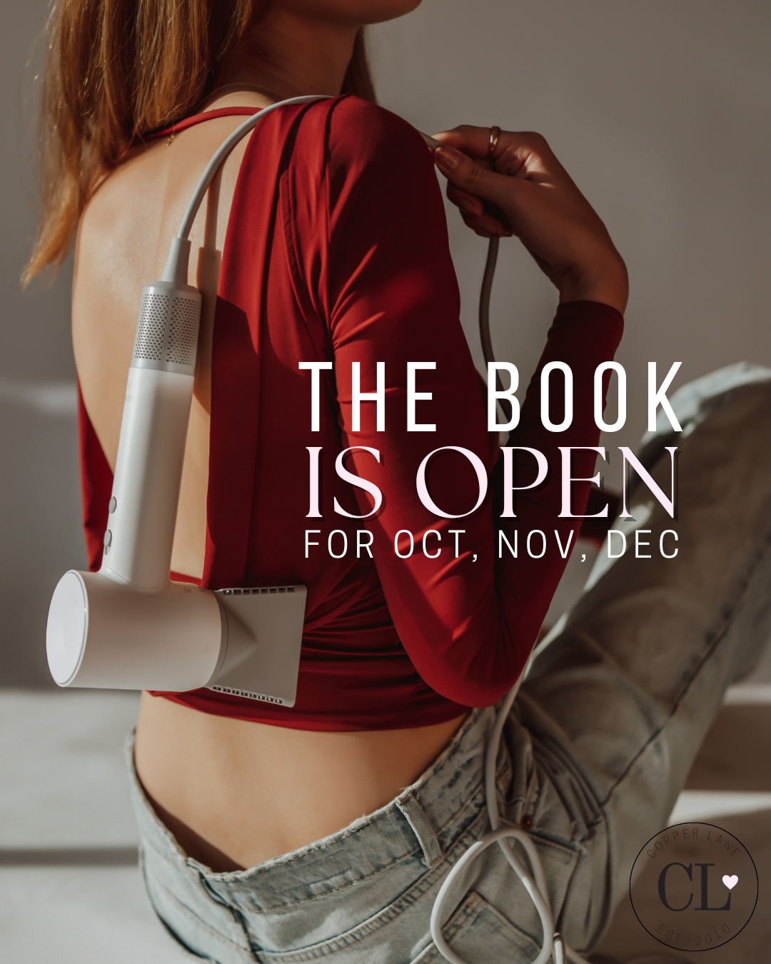 Fall Book Is Open