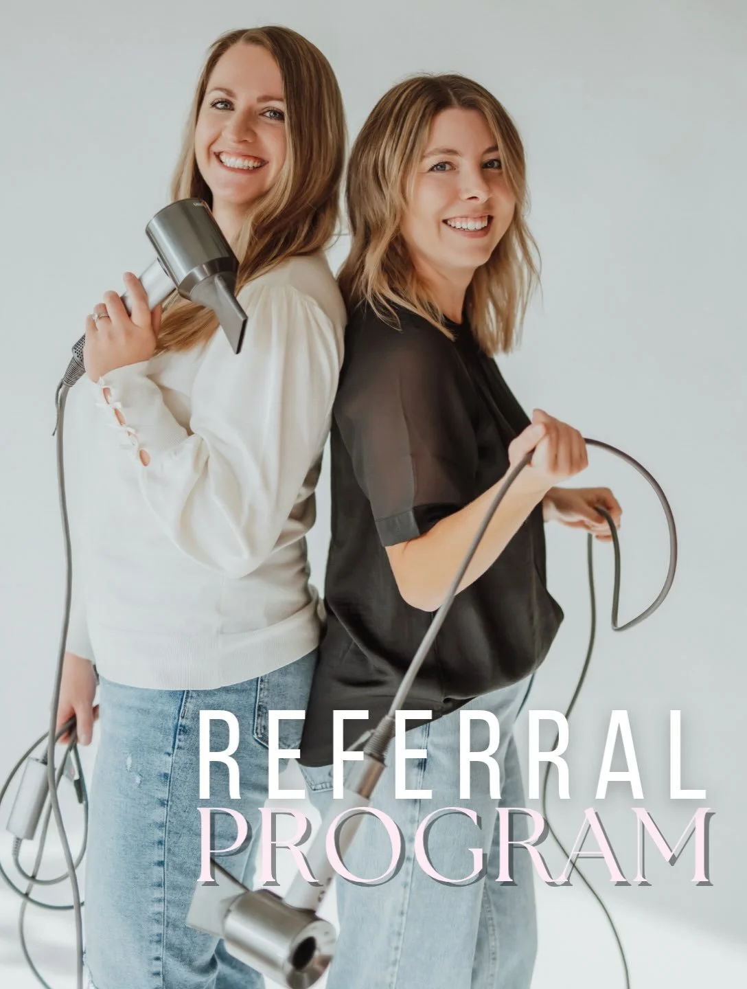 📣 We&rsquo;re officially rolling our our new Referral Program: Give $25, Get $25

Check out the link in our bio to learn more - all the details are on our website 💝

#albertasalon #reddeersalon #lacombesalon #referral