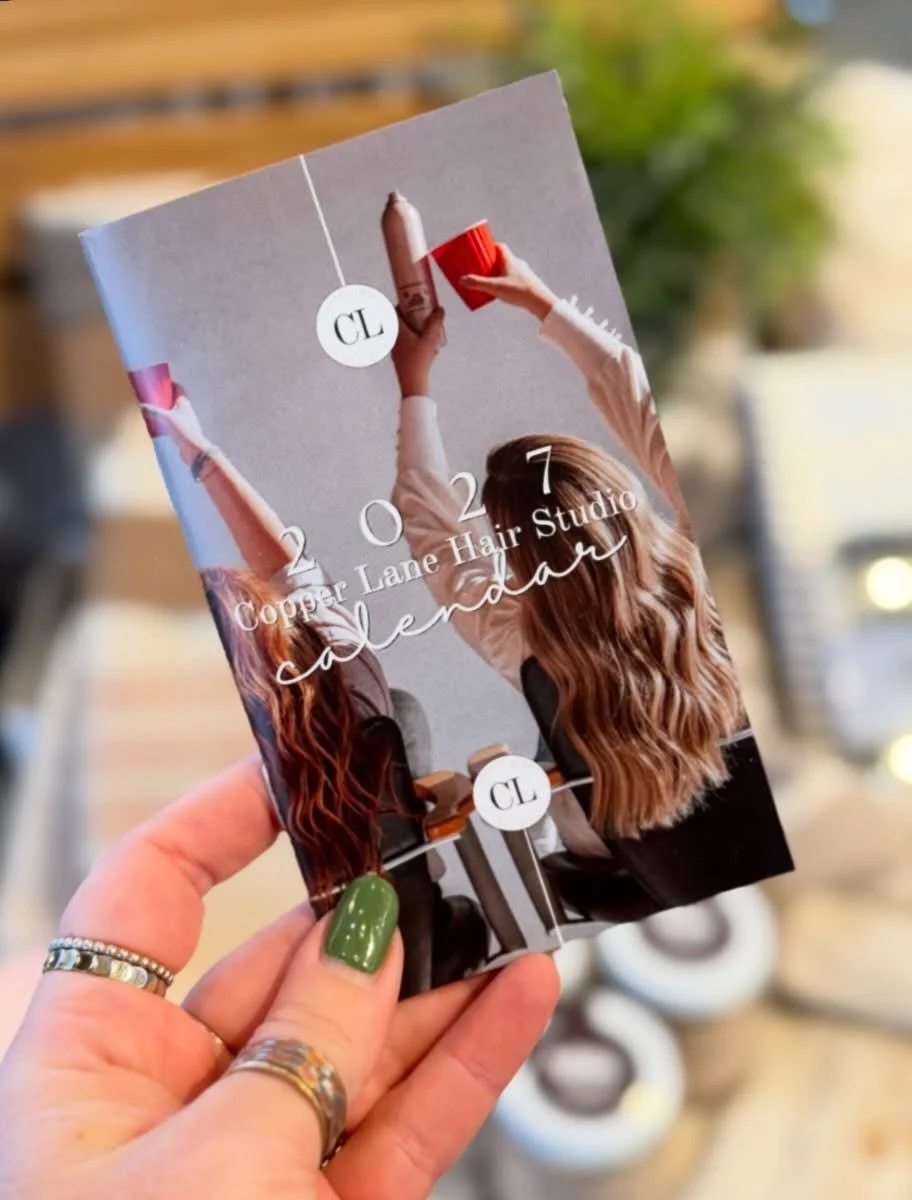 Our 2027 book is open for appointments in January, February, and March!

Also back: our signature pocket calendars! Limited quantities, so come in and grab one before they&rsquo;re gone ◡̈ 

#reddeersalon #lacombesalon