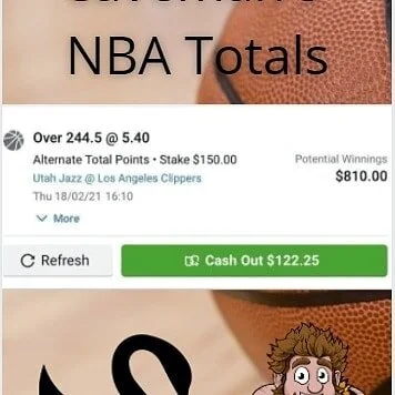We've been crushing it on Caveman's NBA Totals lately, and were throwing his favourite play tonight up for everyone. These 2 teams have been on fire lately and are ready to go toe to toe in a battle of NBA heavyweights. #nba #nbatips #freetips #betti