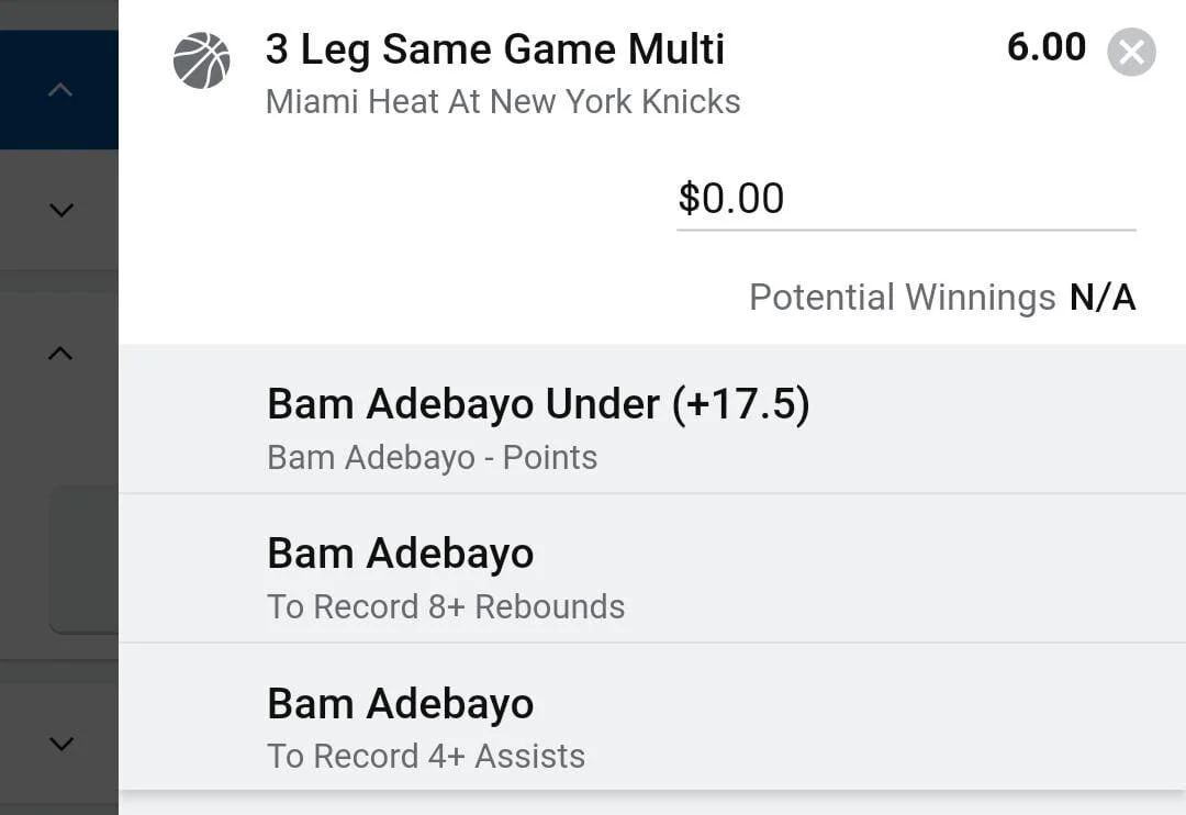 Adebayo 1.5 units. Take odds over $4.5