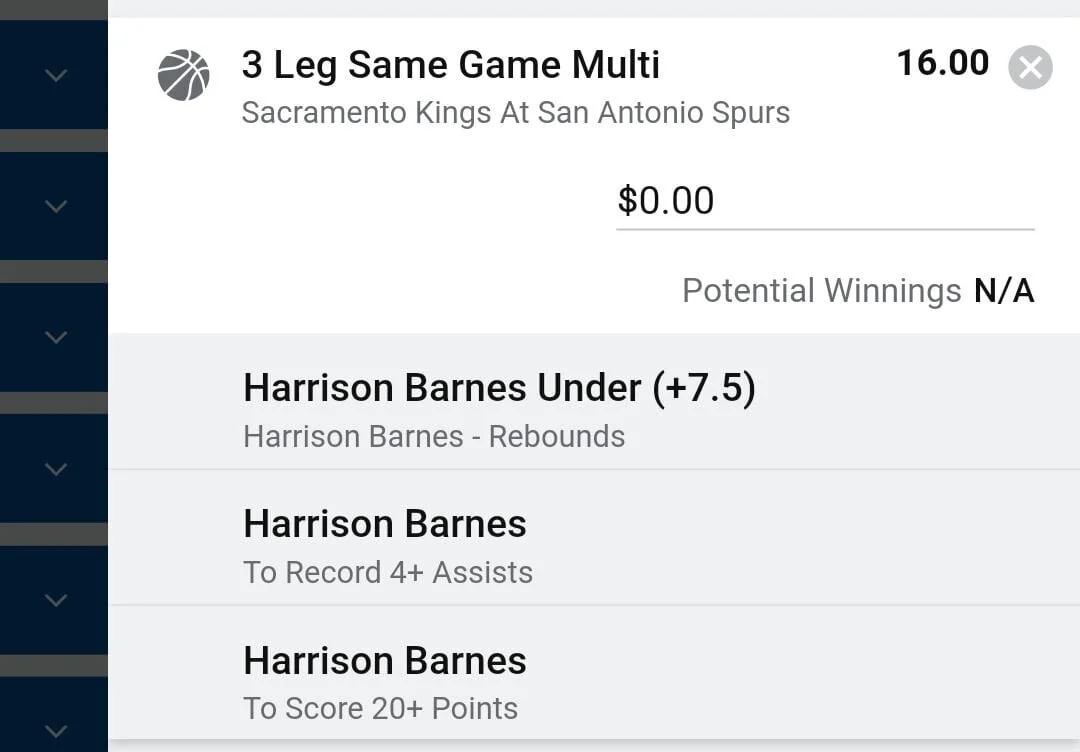 Barnes 0.5 units. Take odds over $10