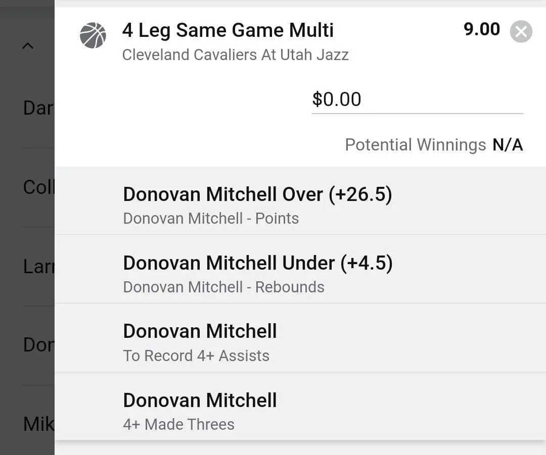 Mitchell 1 unit. Take odds over $7