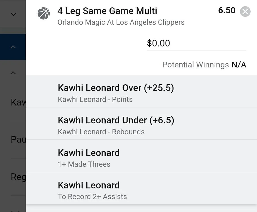 Kawhi 1.5 units. Take odds over $5