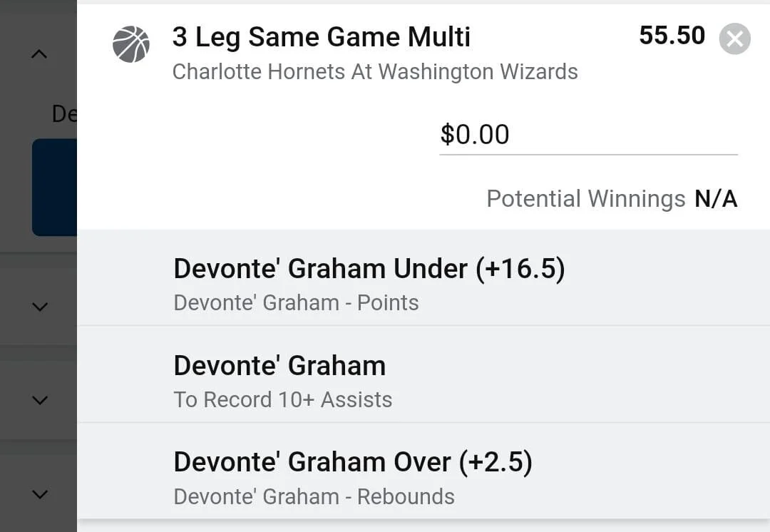 Graham 0.5 units. Take odds over $30