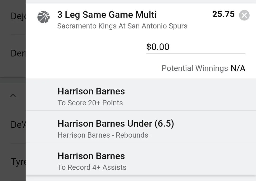 Barnes 0.5 units. Take odds over $15